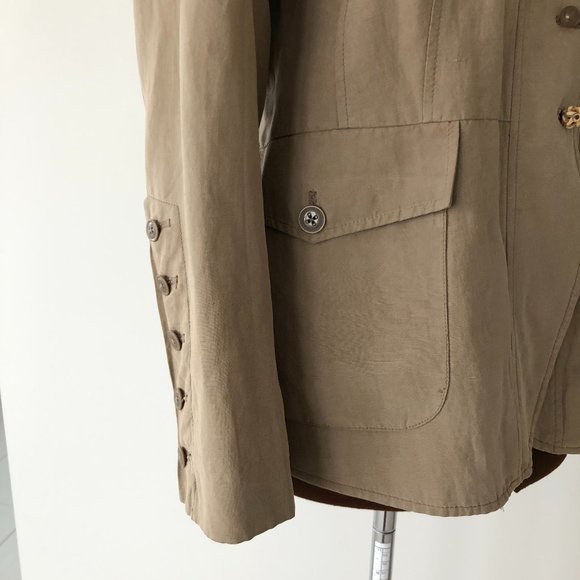 Silk/Linen Casual Jacket - Picture 6 of 14